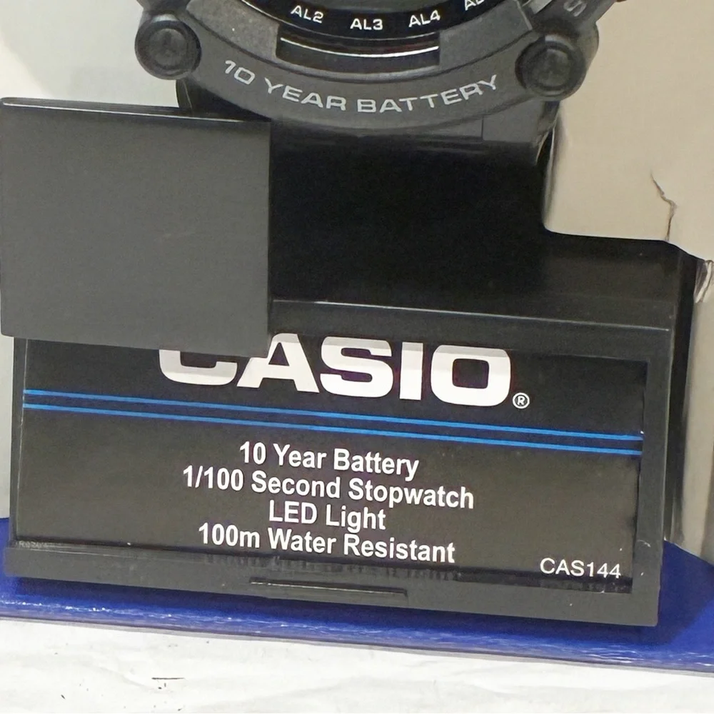 Casio‎ Men's AE1500WH-1A Digital Black Resin Band Watch NEW